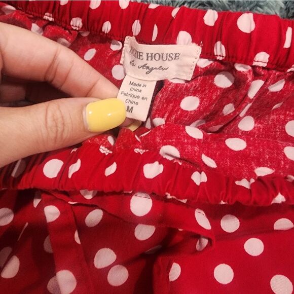 Richie House Polka Dot Pajamas - Red - Picture 5 of 7